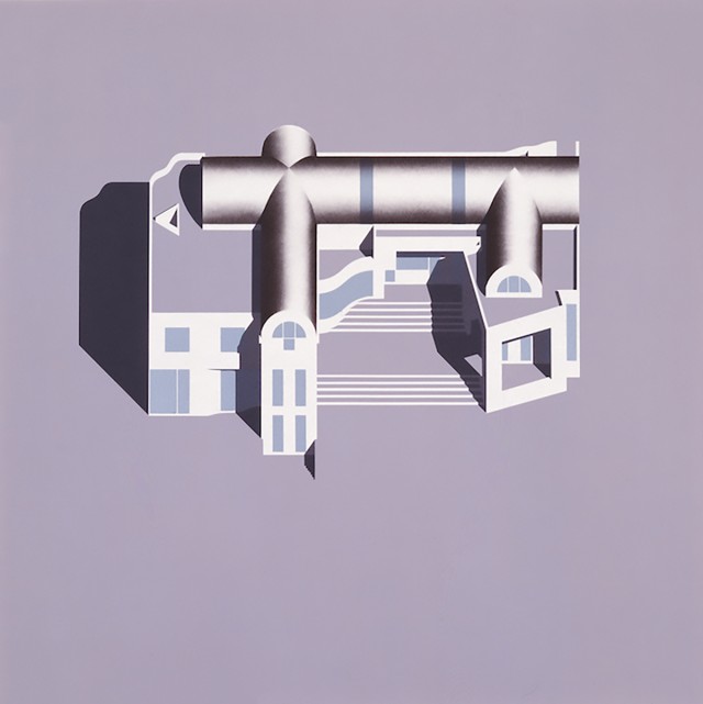 磯崎新「ヴィッラAo」 1978年 シルクスクリーン 磯崎新「ヴィッラAo」 1978年 シルクスクリーン - メルカリ